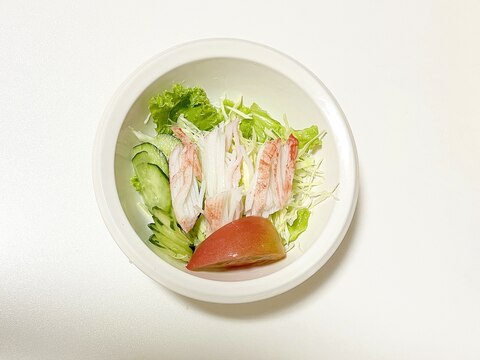 簡単☆カニカマサラダ